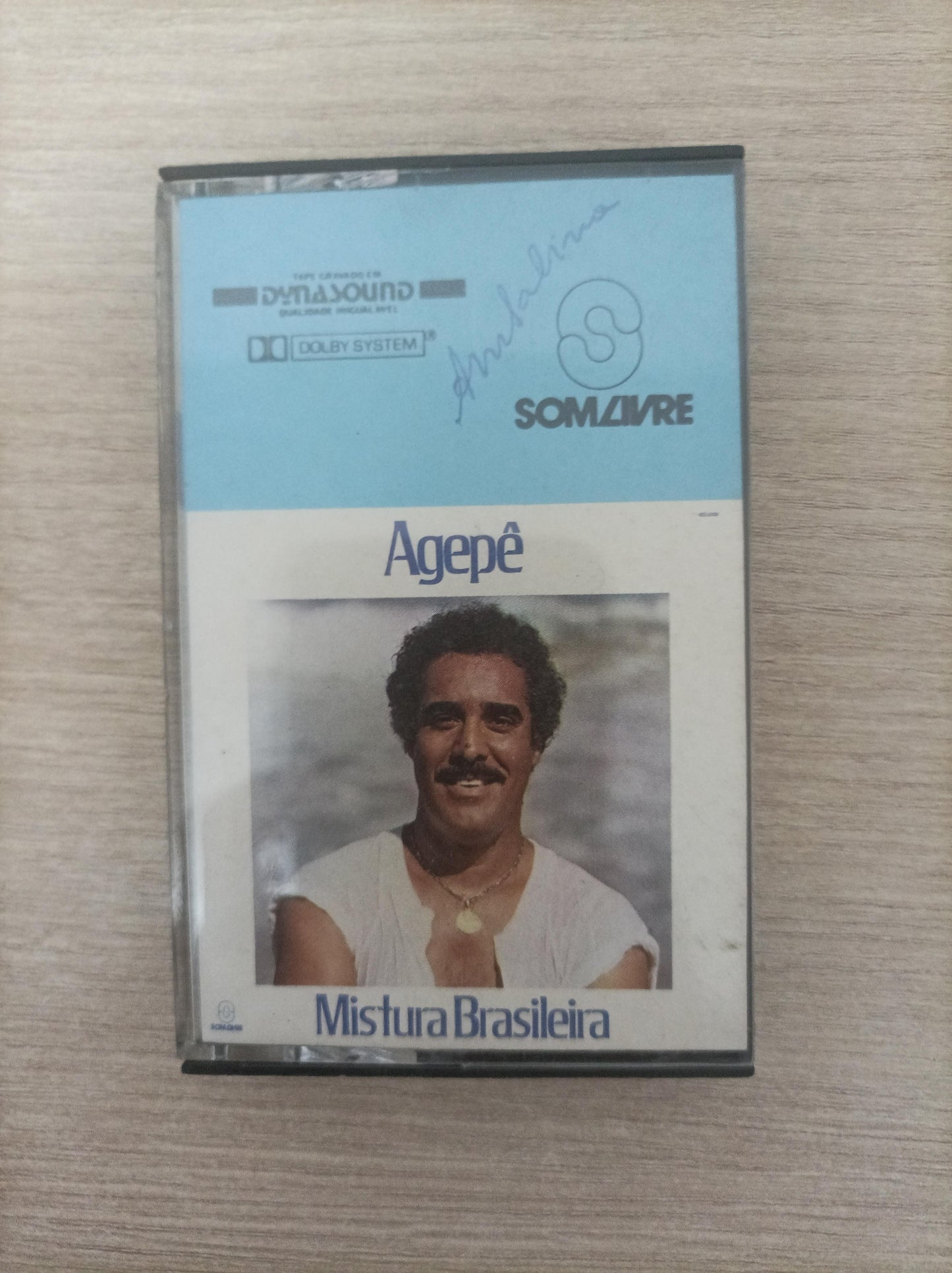 Fita K7 Cassete Agepê Mistura Brasileira