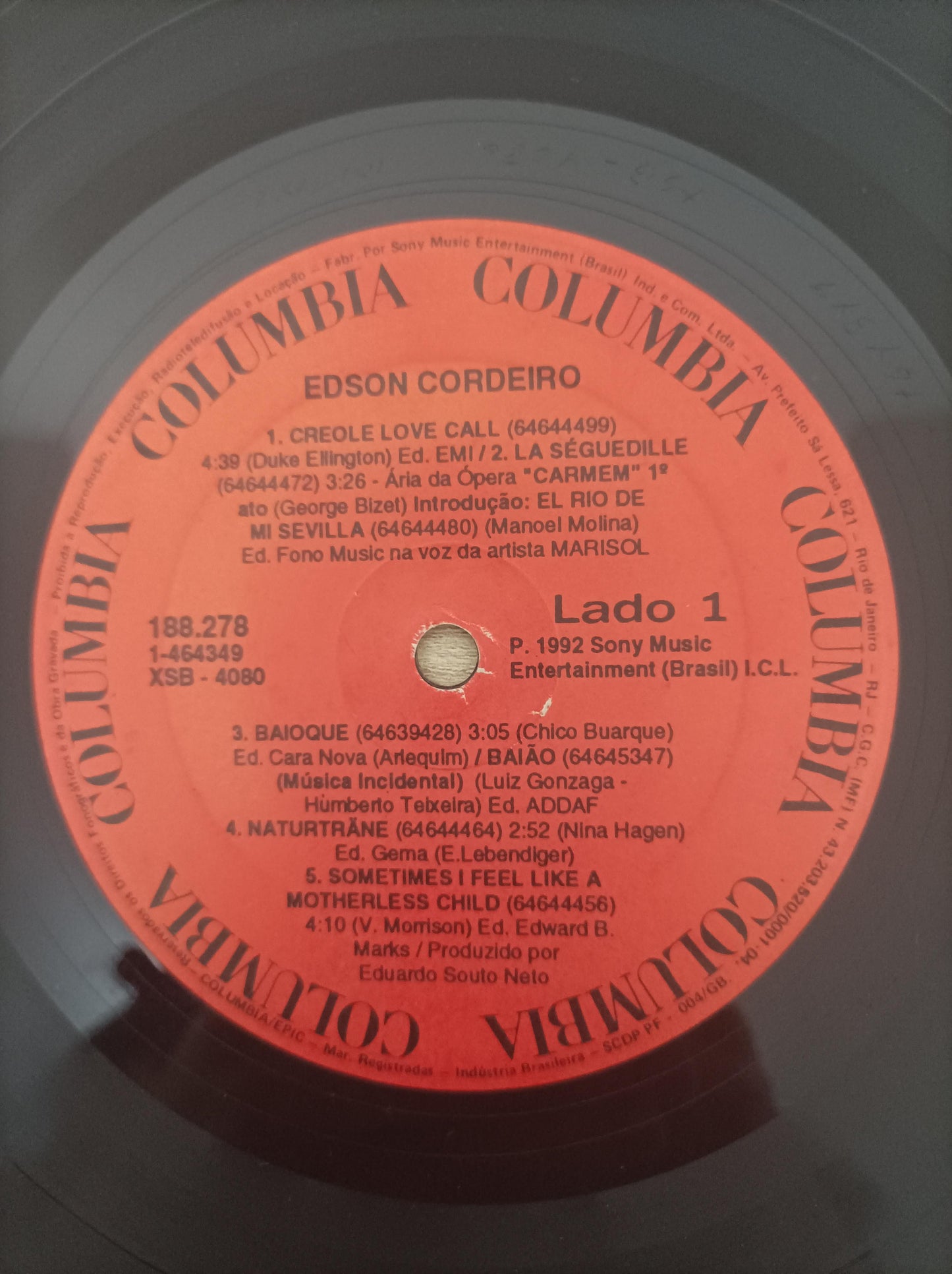 Lp Vinil Edson Cordeiro 1992