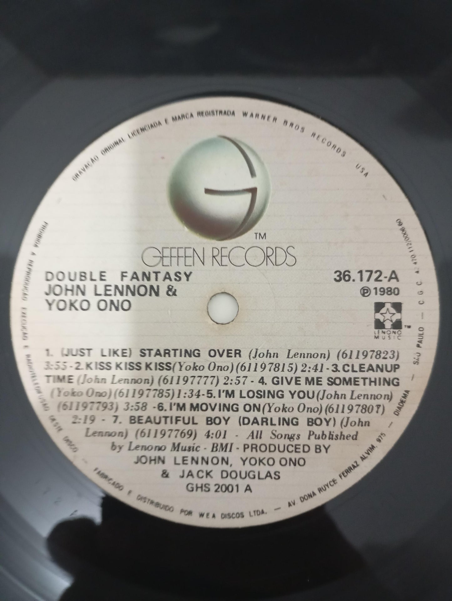 Lp Vinil John Lennon & Yoko Ono Double Fantasy Com Encarte