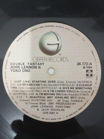 Lp Vinil John Lennon & Yoko Ono Double Fantasy Com Encarte