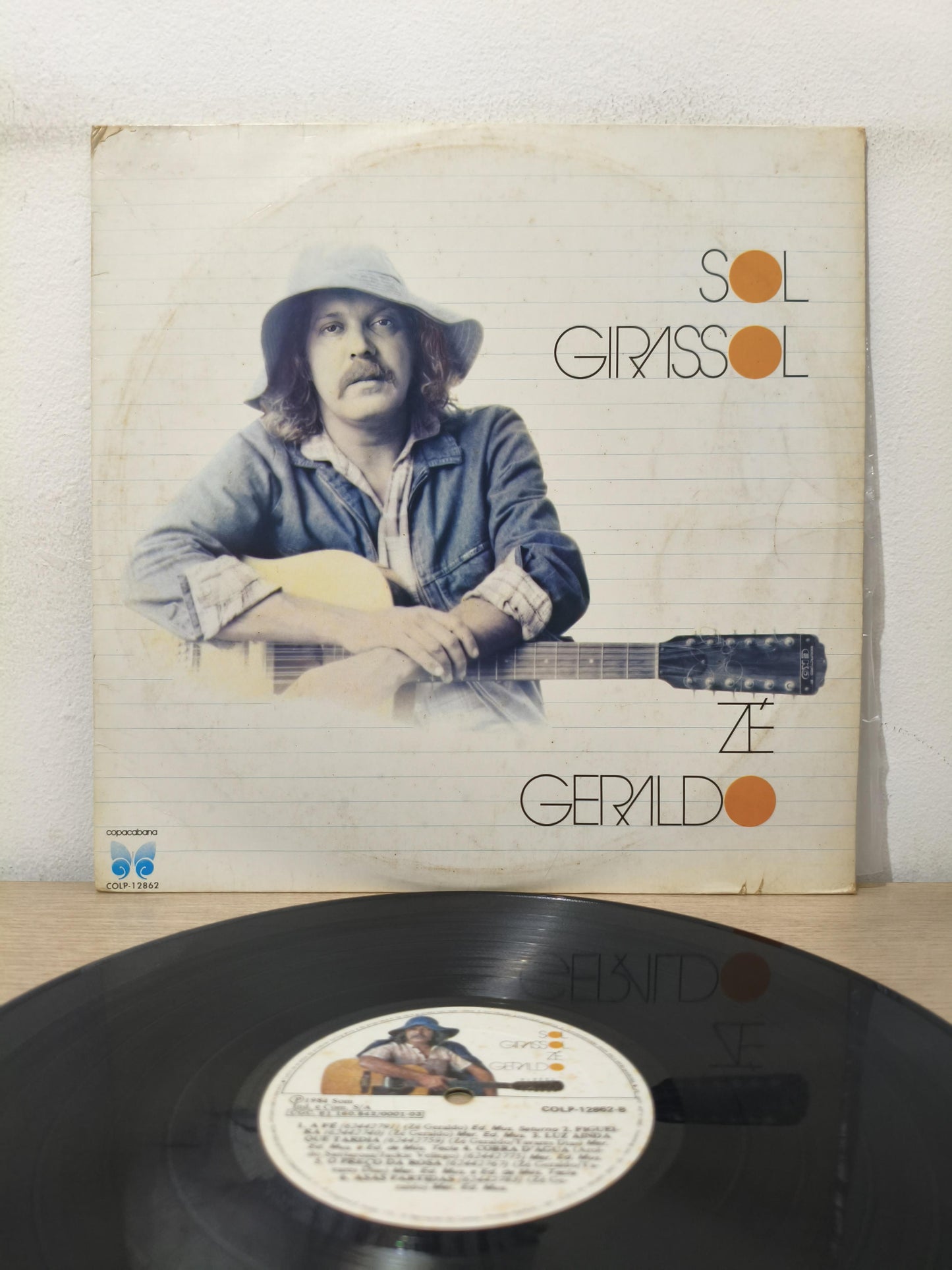 Lp Vinil Zé Geraldo Sol Girassol
