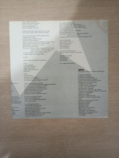Lp Vinil Milton Nascimento Anima Com Encarte