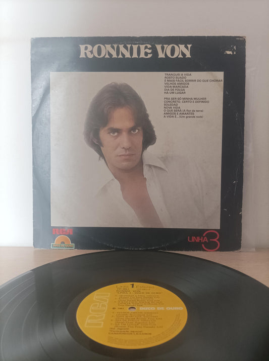 Lp Vinil Ronnie Von Linha 3 Disco de Ouro