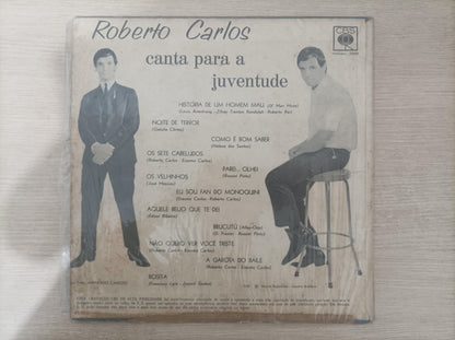 Lp Vinil Roberto Carlos Canta Para A Juventude