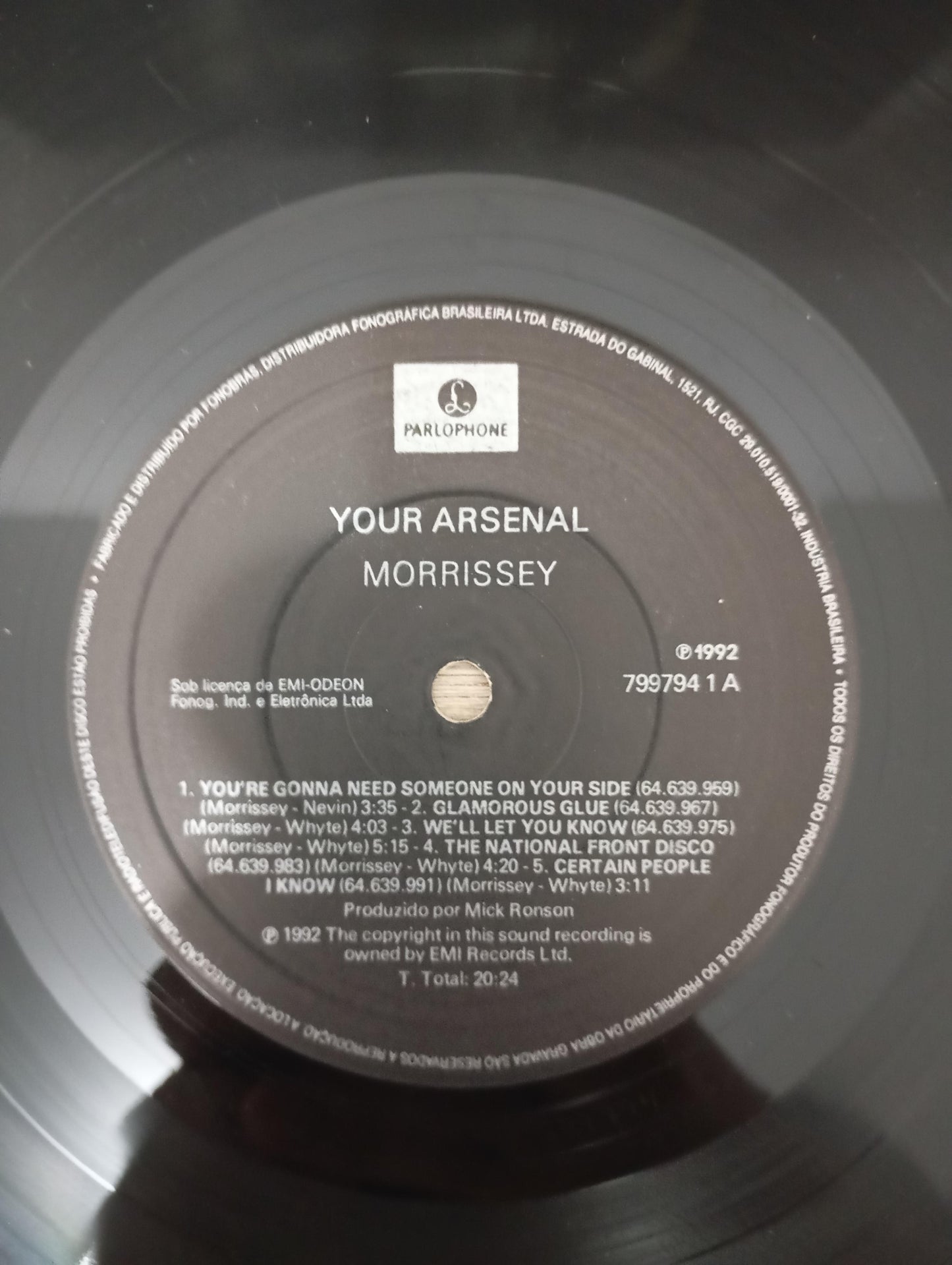 Lp Vinil Morrissey Your Arsenal