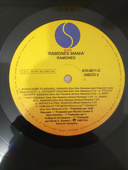 Lp Vinil Ramones Ramones Mania Duplo