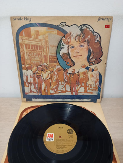 Lp Vinil Carole King Fantasy Com Encarte