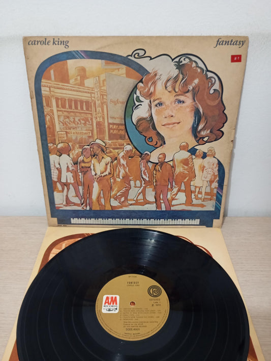 Lp Vinil Carole King Fantasy Com Encarte