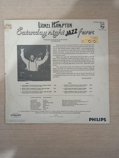 Lp Vinil Lionel Hampton Saturday Night Jazz Fever