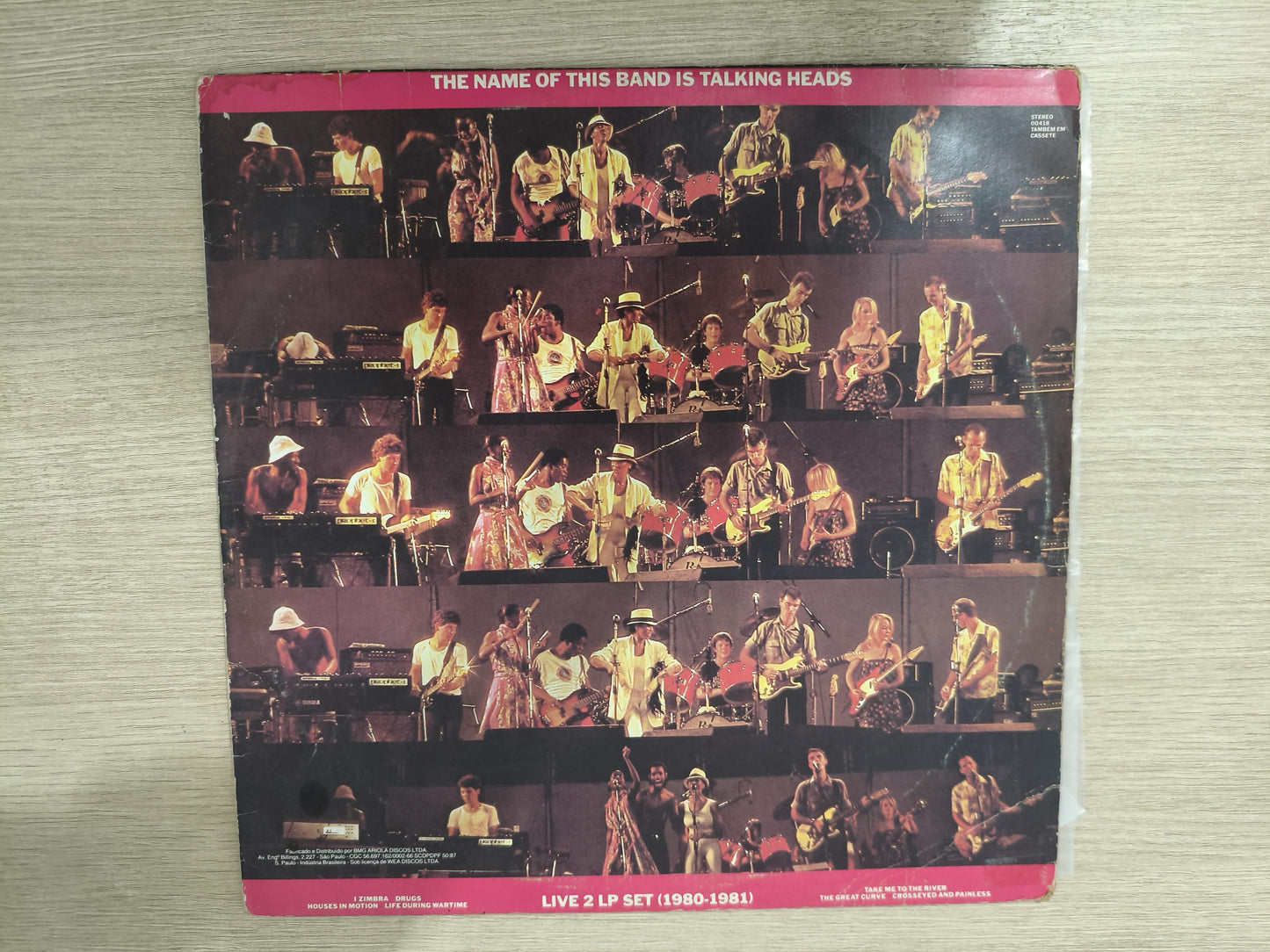 Lp Vinil Talking Heads Name This Band Is Duplo Com Encartes