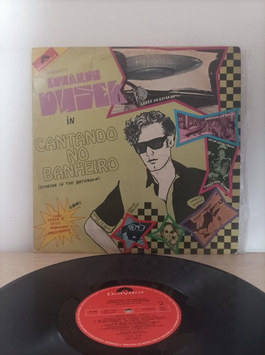 Lp Vinil Eduardo Dusek Cantando No Banheiro