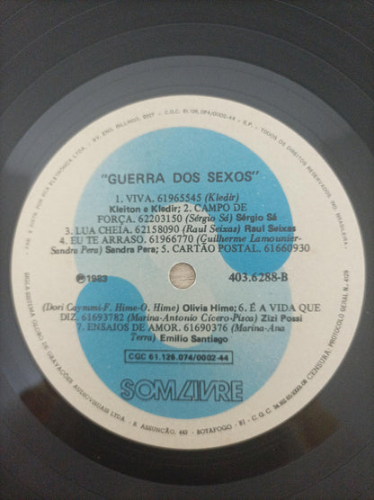 Lp Vinil Guerra dos Sexos Nacional