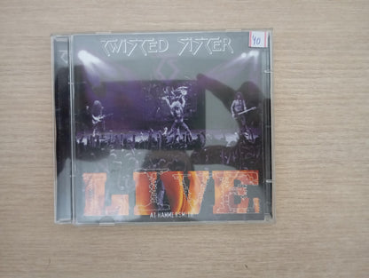 CD Twisted Sister Live At Hammersmith Duplo