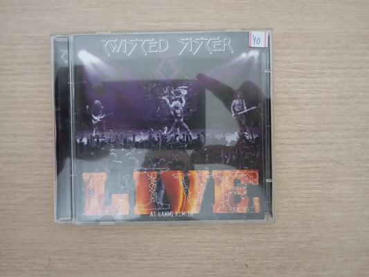 CD Twisted Sister Live At Hammersmith Duplo