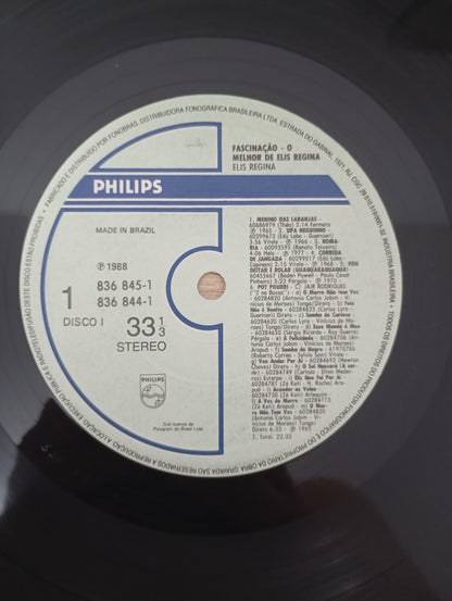 Lp Vinil Elis Regina Fascinação O Melhor de Duplo