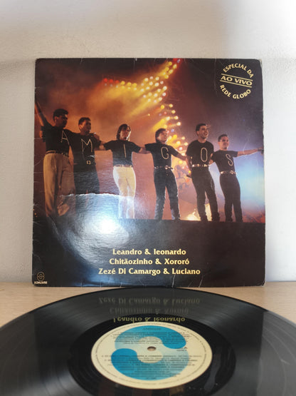 Lp Vinil Amigos Especial da Rede Globo Ao Vivo