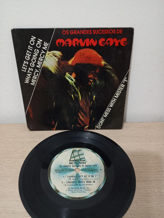 Vinil Compacto Marvin Gaye Os Grandes Sucessos De , Leia