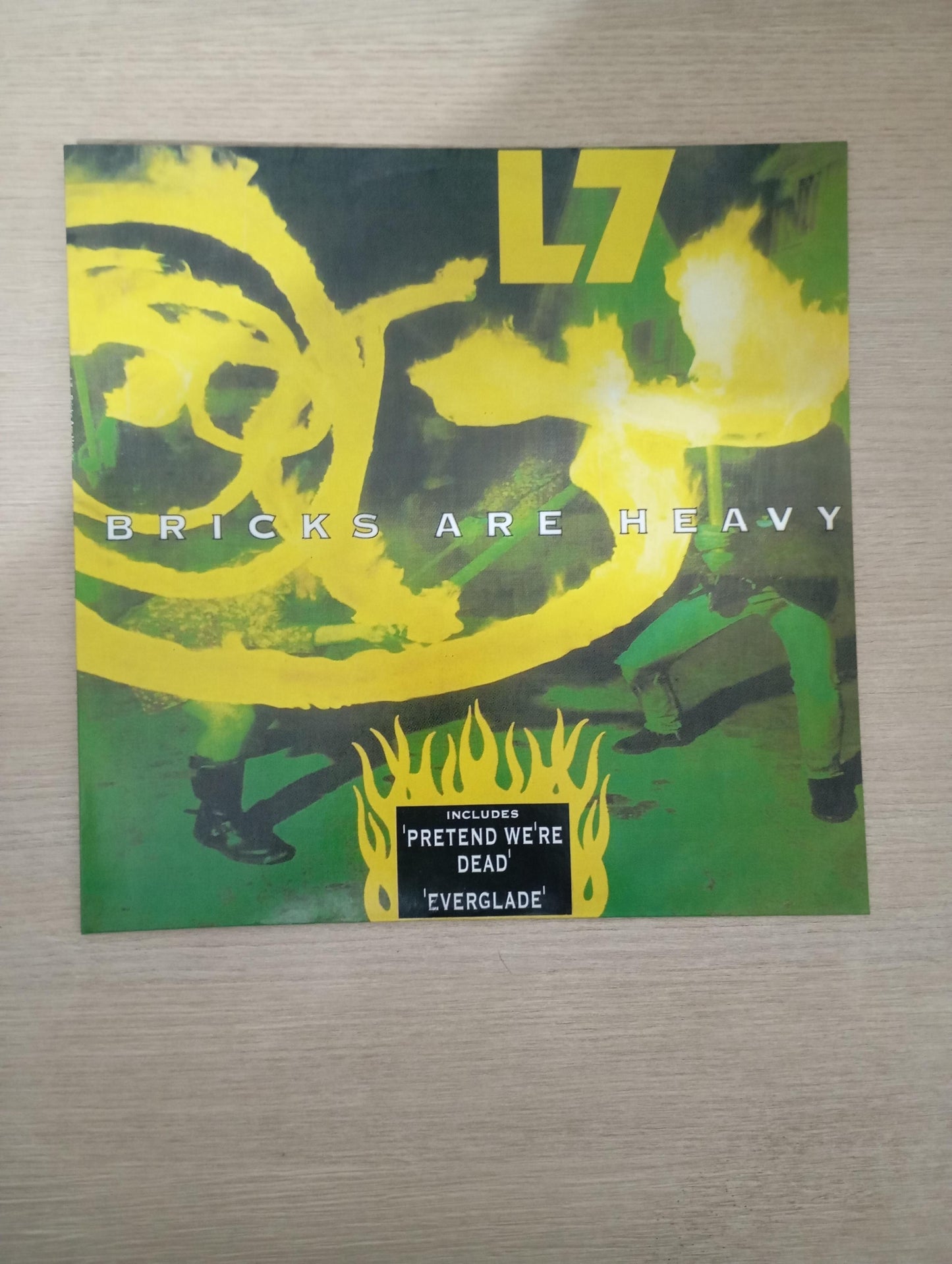 Lp Vinil L7 Bricks Are Heavy