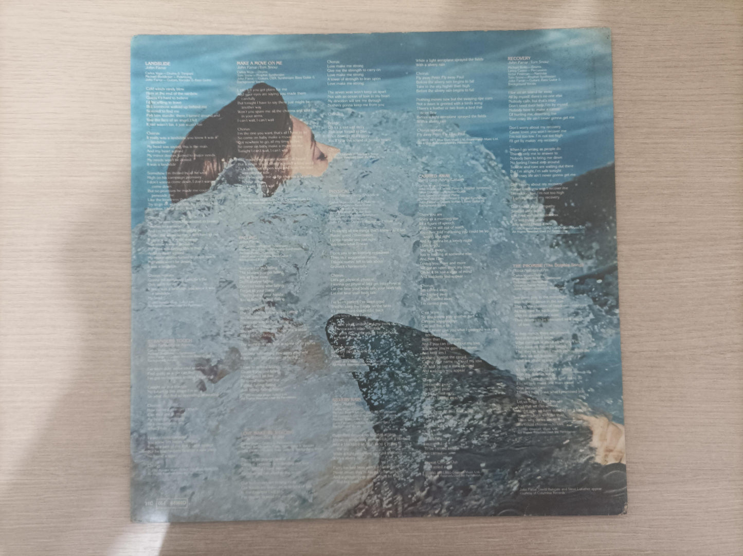 Lp Vinil Olivia Newton-John Physical Capa Dupla Com Encarte