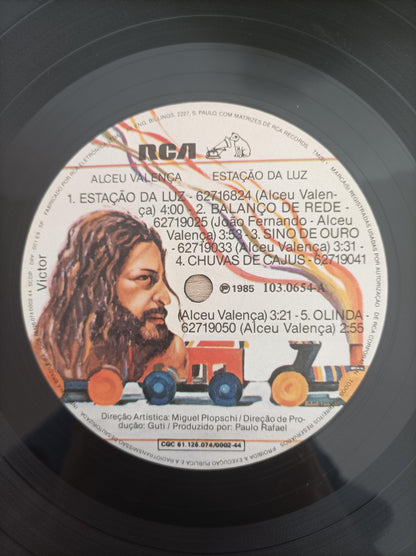 Disco Vinil Estação Da Luz Alceu Valença A