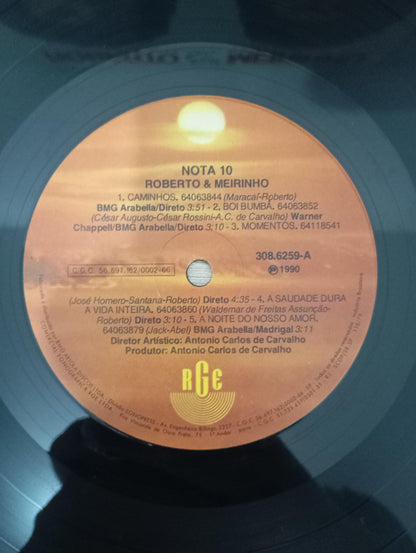 Lp Vinil Roberto & Meirinho Jovem Guarda Sertaneja