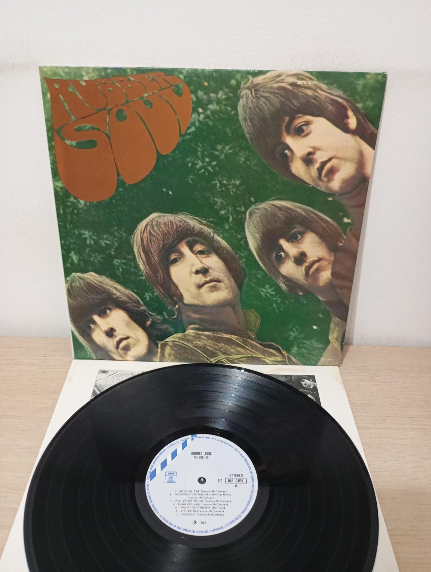 Lp Vinil The Beatles Rubber Soul Com Encarte