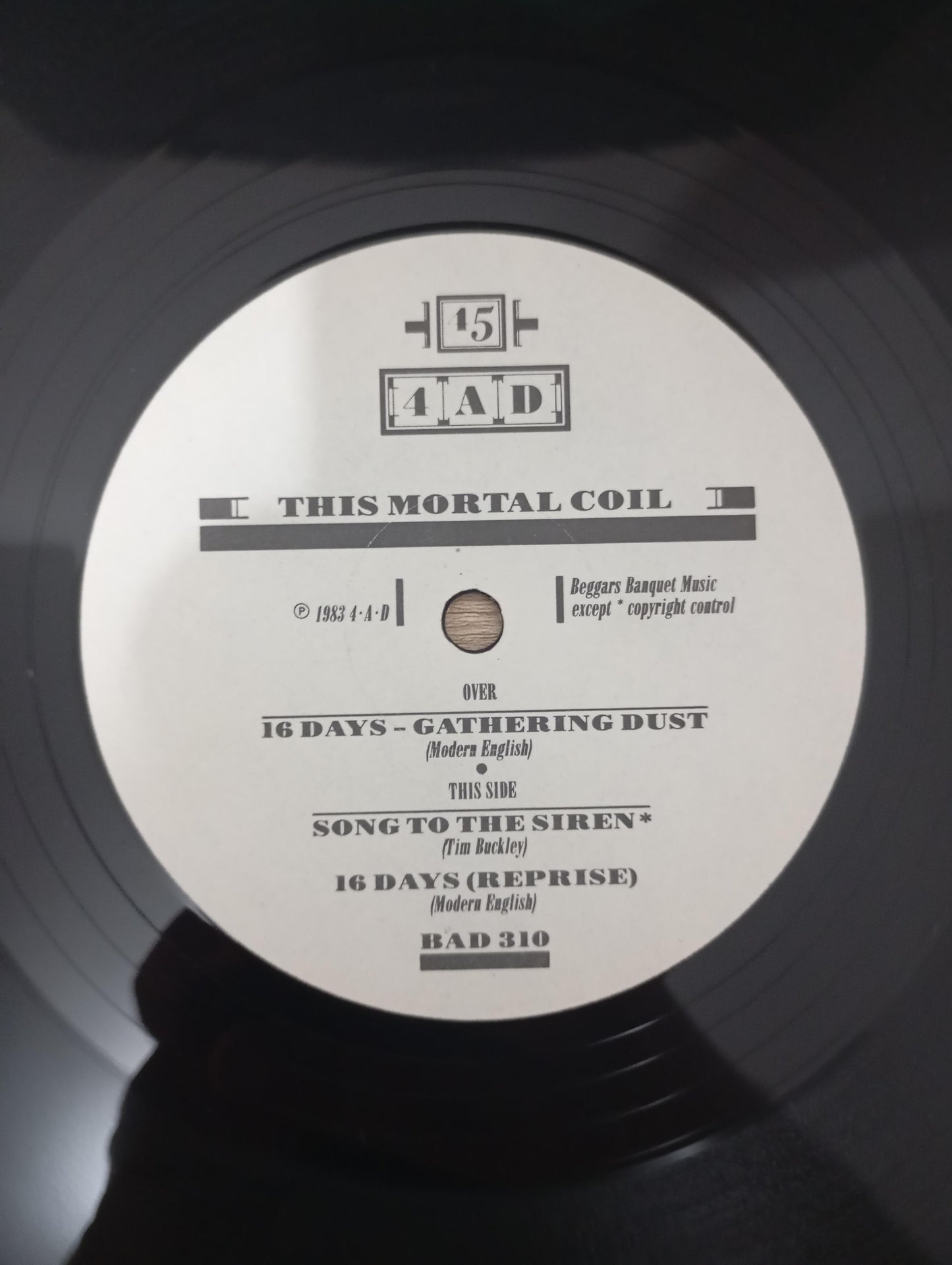 Lp Vinil This Mortal Coil Sixteen Days Gathering Imp UK