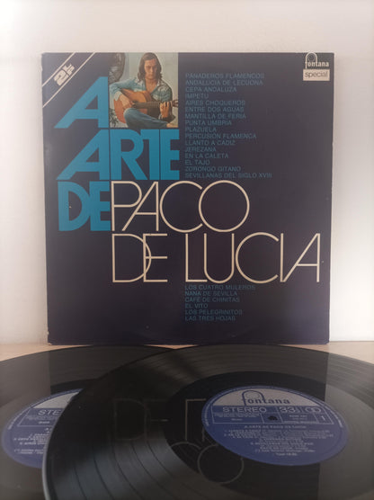 Disco Vinil A arte de Paco De Lucía Duplo A