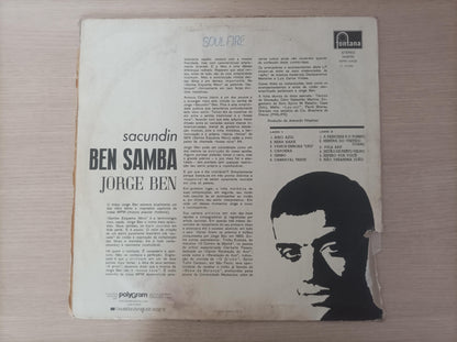 Lp Vinil Jorge Ben Sacundin Ben Samba