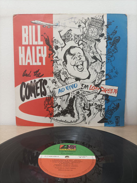 Lp Vinil Bill Haley And His Comets Ao Vivo Em Londres '74