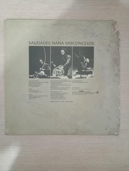 Lp Vinil Naná Vasconcelos Saudades