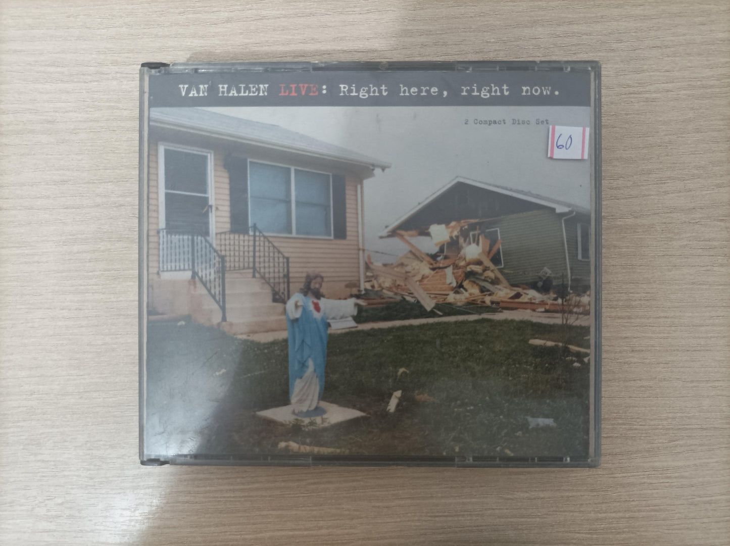 CD Van Halen Live: Right Here, Right Now. Duplo