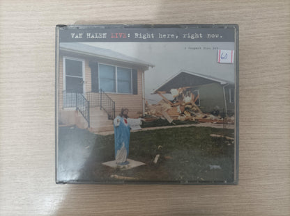 CD Van Halen Live: Right Here, Right Now. Duplo