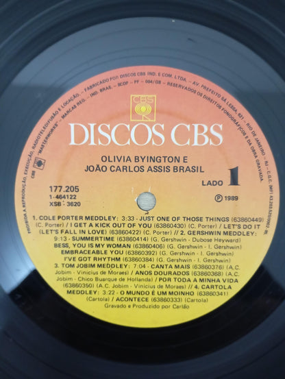 Lp Vinil Olivia Byington & João Carlos Assis Brasil