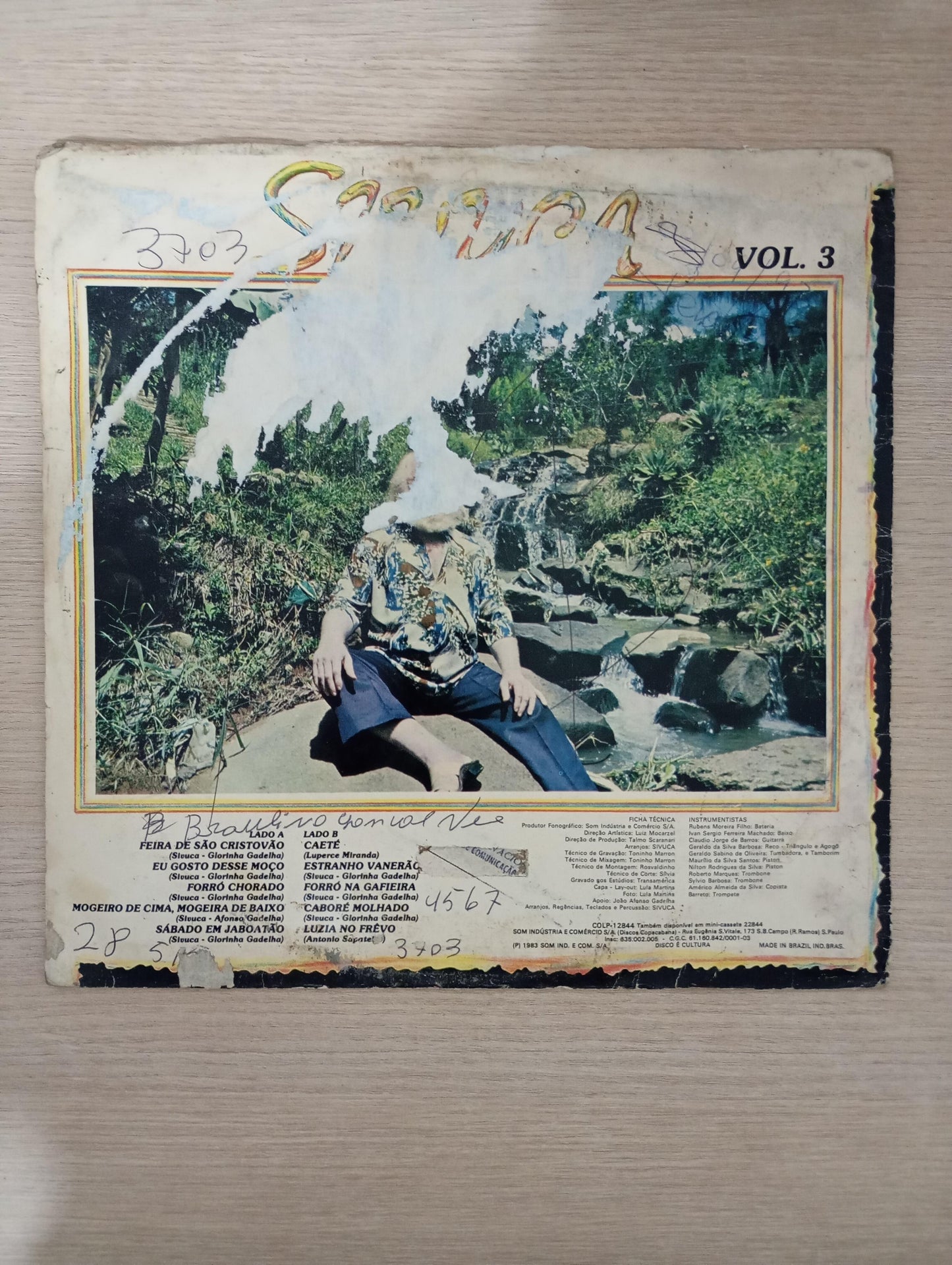 Lp Vinil Sivuca Forró E Frevo - Vol. 3