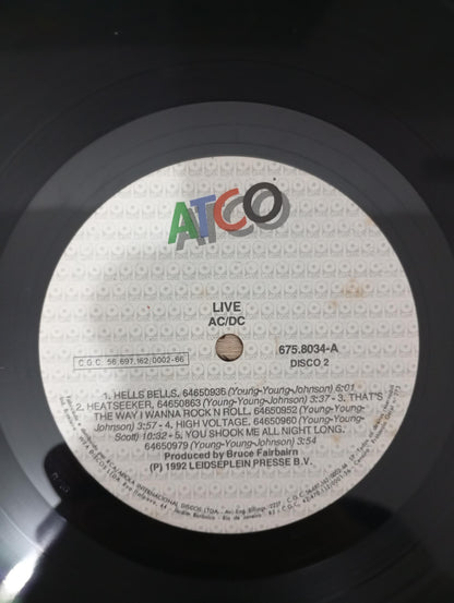 Lp Vinil AC/DC Live Duplo