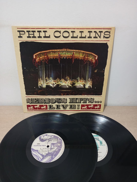Lp Vinil Phil Collins Serious Hits...Live! Duplo