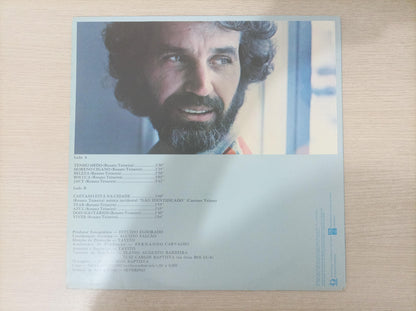 Lp Vinil Renato Teixeira Azul Com Encarte
