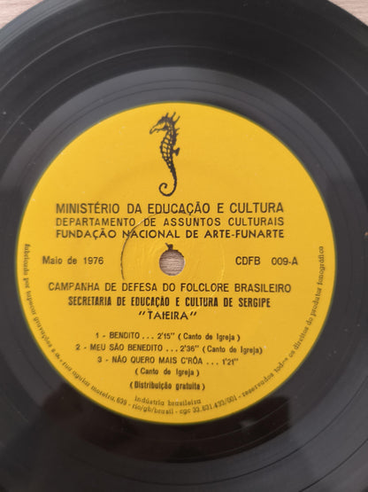 Compacto Vinil Folclore Brasileiro 9 Taieira