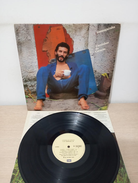 Lp Vinil Gonzaguinha Caminhos Do Coração Com Encarte