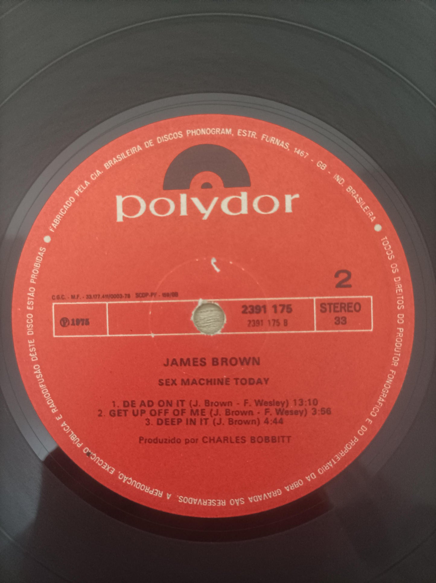Lp Vinil James Brown Sex Machine Today