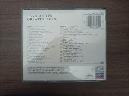 CD Luciano Pavarotti Greatest Hits Duplo Importado