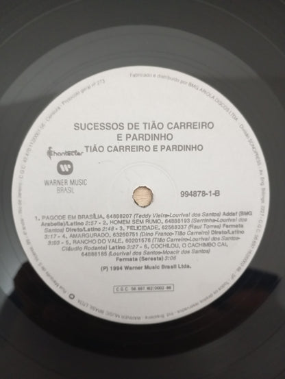Lp Vinil Tião Carreiro e Pardinho Som da Terra