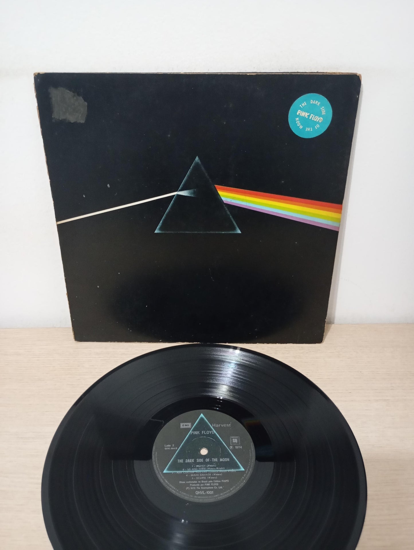 Lp Vinil Pink Floyd The Dark Side Of The Moon Capa Dupla