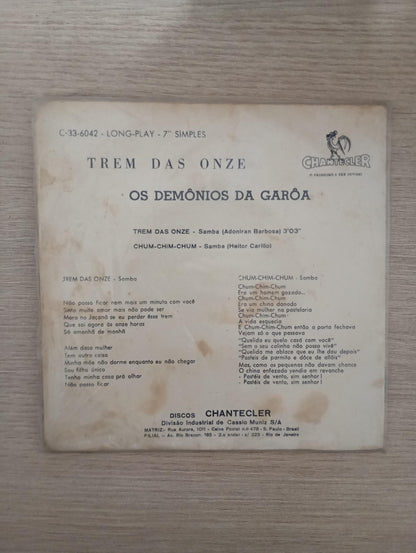 Compacto Vinil Os Demônios Da Garoa Trem Das Onze