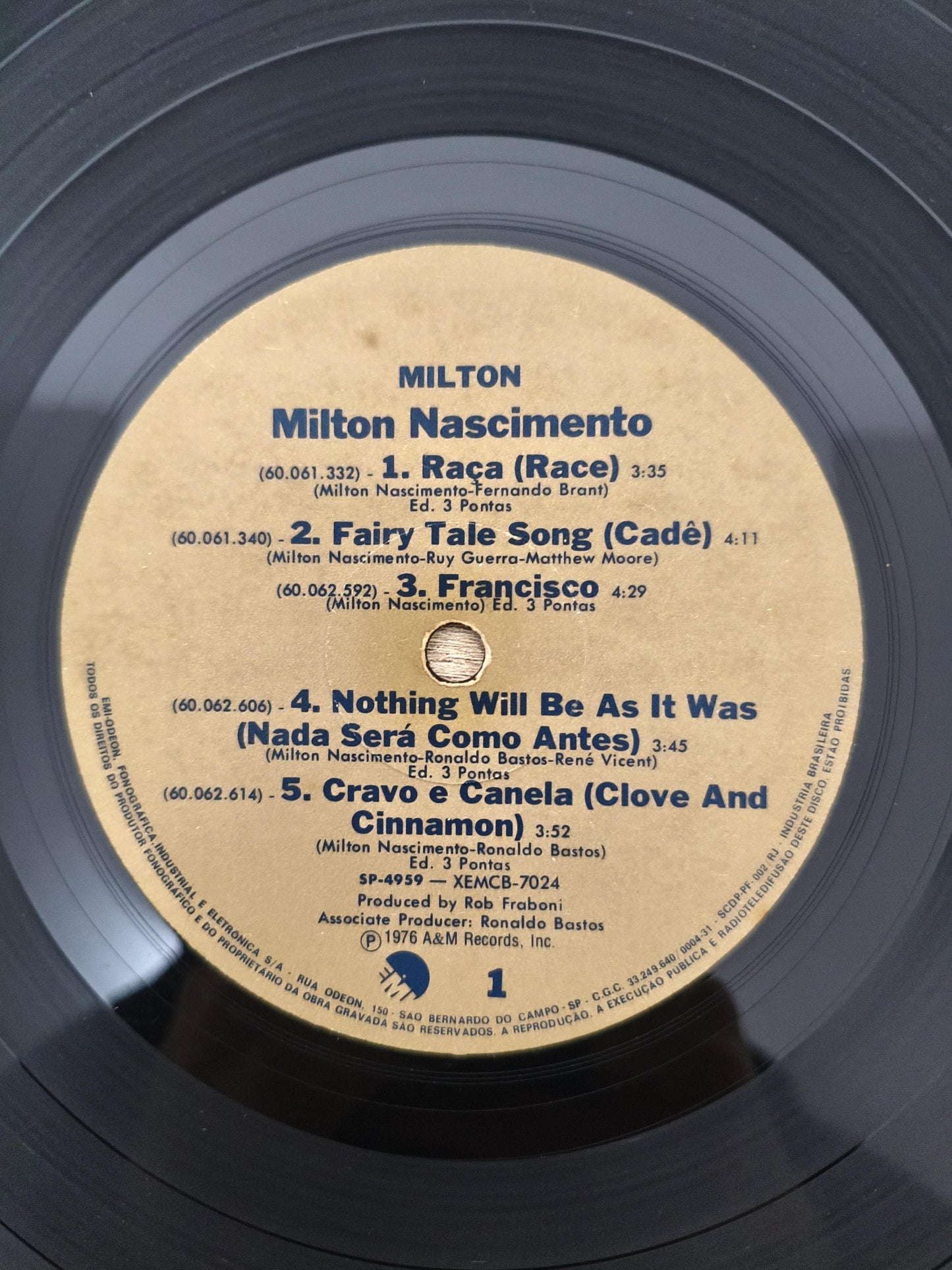 Lp Vinil Milton Nascimento 1976 Capa Dupla