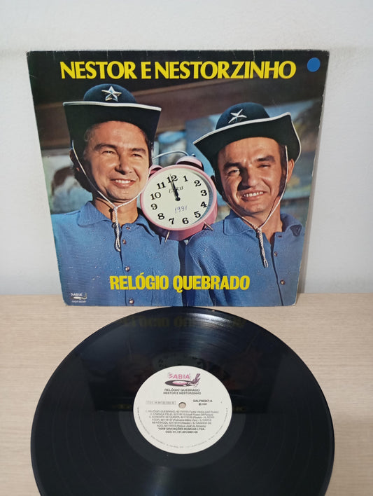 Lp Vinil Nestor e Nestorzinho Relógio Quebrado]