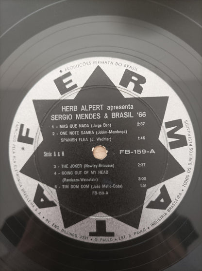 Lp Vinil Sérgio Mendes & Brasil '66 Herb Alpert Apresenta