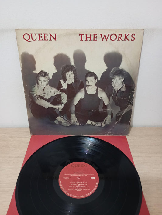 Lp Vinil Queen The Works Com Encarte