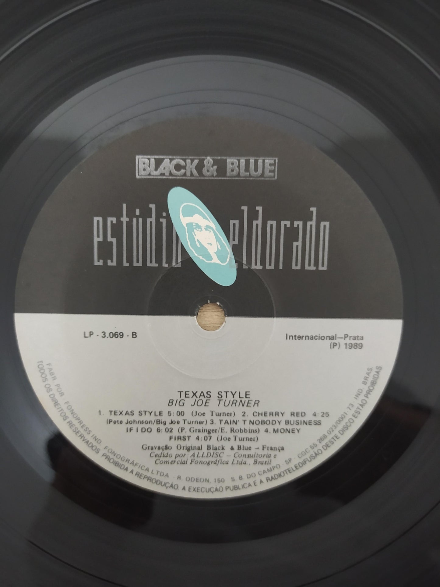Lp Vinil Big Joe Turner Texas Style